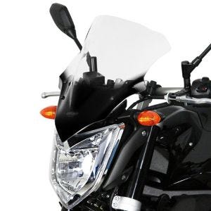 Racingscheibe passend für Yamaha FZ 1 06- Verkleidungsscheibe "NRM" mit Befestigungsmaterial MRA farblos