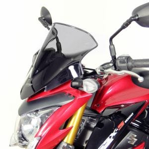 Racingscheibe passend für Suzuki GSX-S 1000 14-20 Verkleidungsscheibe "NRM" mit Befestigungsmaterial MRA rauchgrau