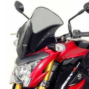 Tourenscheibe passend für Suzuki GSX-S 1000 14-20 Windschild "NTM" mit Befestigungsmaterial MRA rauchgrau