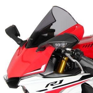 Racingscheibe passend für Yamaha YZF R 1 15-19 Verkleidungsscheibe "R" MRA rauchgrau