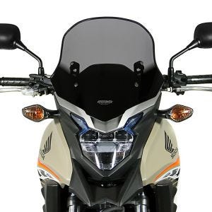 Bulle Touring compatible avec Honda CB 500 X /XA 16-20 Pare-brise "T" MRA gris fumée