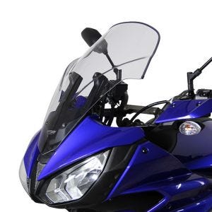 Bulle Touring compatible avec Yamaha MT-07 Tracer 16-19 Pare-brise "TM" MRA clair