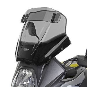 Bulle Touring Vario compatible avec Suzuki DL 650 V-Strom 17- Pare-brise "VT" MRA gris fumée