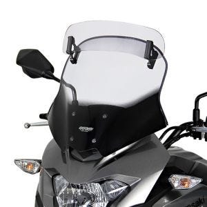 Vario-Touringscreen passend für Kawasaki Versys X 250 17- Tourenscheibe "VT" MRA farblos