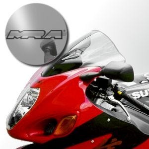 Racingscheibe passend für Suzuki GSX-R 1300 Hayabusa 99-07 Verkleidungsscheibe "R" MRA rauchgrau