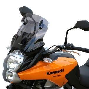 Bulle Touring Vario compatible avec Kawasaki Versys 650 10-14 Pare-brise "VTM" MRA clair