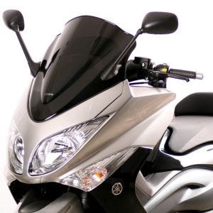 Racingscheibe passend für Yamaha T-MAX 08-11 Verkleidungsscheibe "RM" MRA schwarz