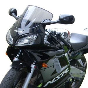 Racingscheibe passend für Honda NSR 125 98- Verkleidungsscheibe "RM" MRA schwarz