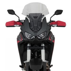 Bulle Touring compatible avec Honda CRF 1100 L AFRICA TWIN 20- Pare-brise "TM" MRA gris fumée