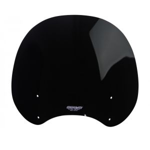 Tourenscheibe passend für Honda CMX 500 Rebel 20- Windschild "NTM" mit Befestigungsmaterial MRA schwarz