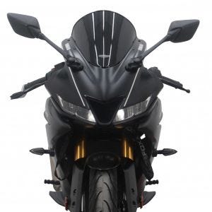 Racingscheibe passend für Yamaha YZF R 125 19- Verkleidungsscheibe "R" MRA rauchgrau