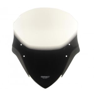 Bulle Touring compatible avec Suzuki GSX-S 750 17- Pare-brise "NTM" avec kit de fixation MRA noir