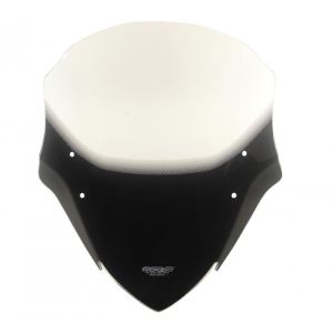 Bulle Touring compatible avec Suzuki GSX-S 750 17- Pare-brise "NTM" avec kit de fixation MRA gris fumée