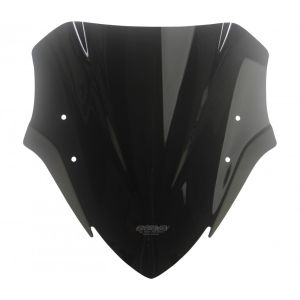 Bulle Racing compatible avec Suzuki GSX-S 750 17- Pare-brise "NRM" avec kit de fixation MRA gris fumée
