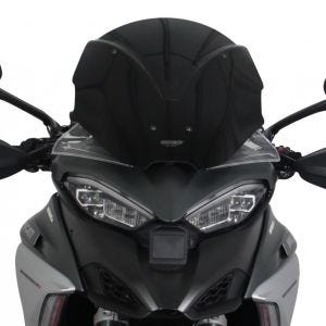 Bulle Touring compatible avec Ducati Multistrada V4 21- Pare-brise "TM" MRA noir