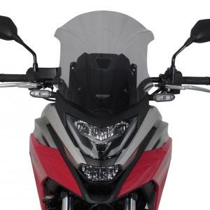 Bulle Touring compatible avec Honda NC 750 X /XA /XD 21- Pare-brise "TM" MRA gris fumée
