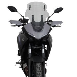 Bulle Touring Vario compatible avec Yamaha MT-07 Tracer 700 2020 Pare-brise "VTM" MRA clair