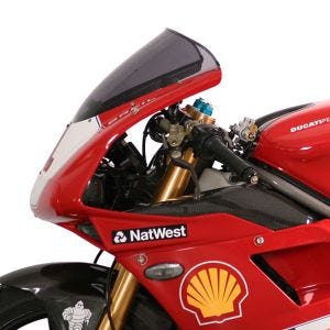 Standardscheibe passend für Ducati 996 99-01 Originalformscheibe "O" MRA farblos