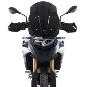 Bulle Touring compatible avec BMW F 850 GS 18- Pare-brise "TM" MRA gris fumée