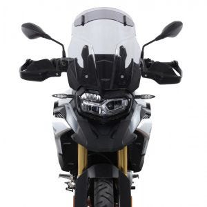 Bulle Touring Vario compatible avec BMW F 850 GS 18- Pare-brise "VTM" MRA gris fumée