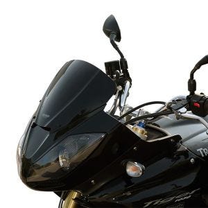 Bulle Sport compatible avec Triumph Tiger 1050 07-15 Pare-brise "SP" MRA gris fumée