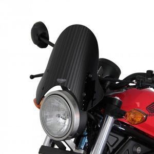 Bulle Sport compatible avec Honda Rebel 500 CMX 17-19 Pare-brise "NSP" MRA clair