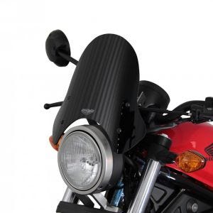 Bulle Sport compatible avec Honda Rebel 500 CMX 17-19 Pare-brise "NSP" MRA noir