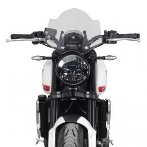 Sportscheibe passend für Triumph Trident 660 21- "NSPM" MRA Windschutzscheibe klar