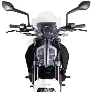 Bulle Sport compatible avec KTM 125 Duke 17-22 "NSPM" MRA Pare-brise gris fumée