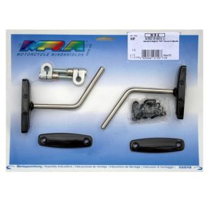 Spezial Haltersatz "HKS-F-" MRA Windschilder passend für BMW F 800 R 09-14 Montageset