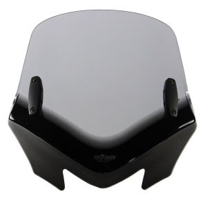 Bulle V-Flow Screen compatible avec Moto Guzzi Nevada 750 / V85 TT "Z" MRA gris fumée