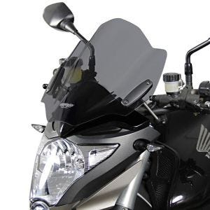 Bulle Touring compatible avec Honda CB 1000 R 09-17 Pare-brise "NTN" avec kit de fixation MRA gris fumée