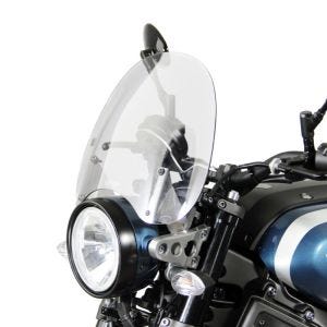 Bulle Touring compatible avec Yamaha XSR 900 -16 Pare-brise "NT" avec kit de fixation MRA clair