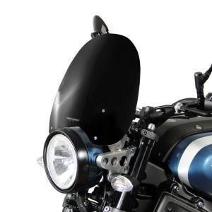 Bulle Touring compatible avec Yamaha XSR 900 -24 Pare-brise "NT" avec kit de fixation MRA noir