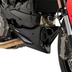 Sabot moteur compatible avec Ducati MONSTER 937/PLUS 21-22 Aspect Carbone Puig 20714C