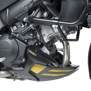Bugspoiler passend für Suzuki V-Strom 1000 14-16 Carbon look Motorspoiler Puig 7231C