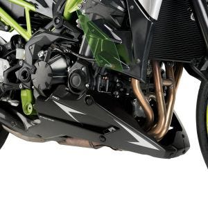 Sabot moteur compatible avec Kawasaki Z900/SE 17-22 Aspect Carbone Puig 9703J