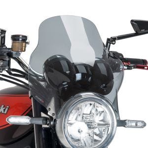 Windschild passend für Kawasaki Z 900 / 650 RS Puig Top rauchgrau 1309h