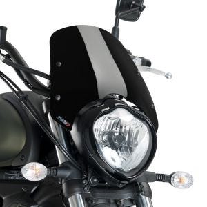 Nakedbike-Scheibe passend für Kawasaki Vulcan S / Café 15-24 schwarz Windschild Puig New Generation Sport 3175N