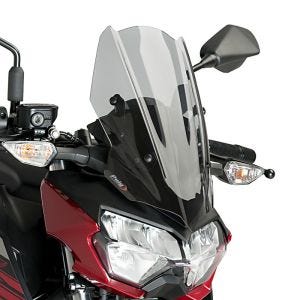 Pare-brise compatible avec Kawasaki Z 400 19-20 fumé clair Puig NG Sport