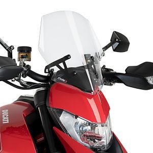 Pare-brise compatible avec Ducati Hypermotard 950 / SP 19-24 clair Puig NG Sport