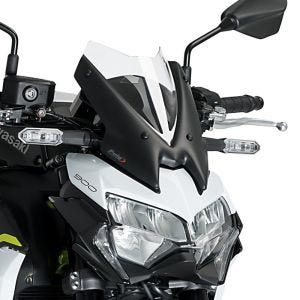 Nakedbike-Scheibe passend für Kawasaki Z 900 20-24 klar Windschild Puig New Generation Sport 3840W