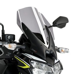Pare-brise compatible avec Kawasaki Z 650 20-24 fumé clair Puig NG Touring