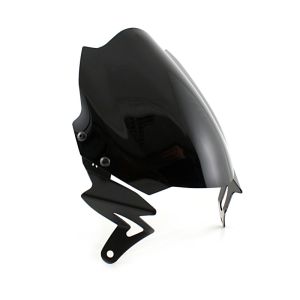 Nakedbike-Scheibe passend für Ducati Monster 1100 / Evo 09-13 schwarz Windschild Puig New Generation Sport 4672N