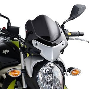 Pare-brise compatible avec Suzuki Gladius 650 09-15 fumé foncé Puig NG Sport