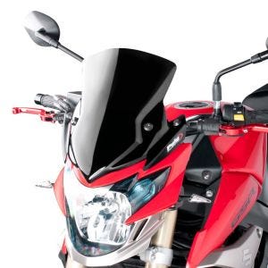 Pare-brise compatible avec Suzuki GSR 750 11-16 noir Puig NG Sport