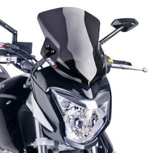 Pare-brise compatible avec Suzuki Inazuma 250 F 15-17 fumé foncé Puig NG Sport