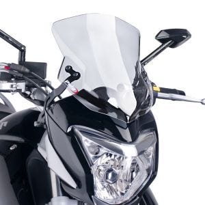 Nakedbike-Scheibe passend für Suzuki Inazuma 250 F 15-17 klar Windschild Puig New Generation Sport 6251W