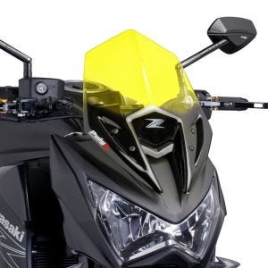 Pare-brise compatible avec Kawasaki Z 800 13-16 jaune Puig NG Sport