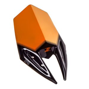 Pare-brise compatible avec Kawasaki Z 800 13-16 Orange Puig NG Sport